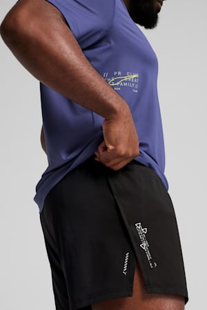 Knit 3" Split Running Shorts Men, PUMA Black, extralarge-GBR